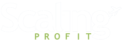 Scaling Profit Logo White